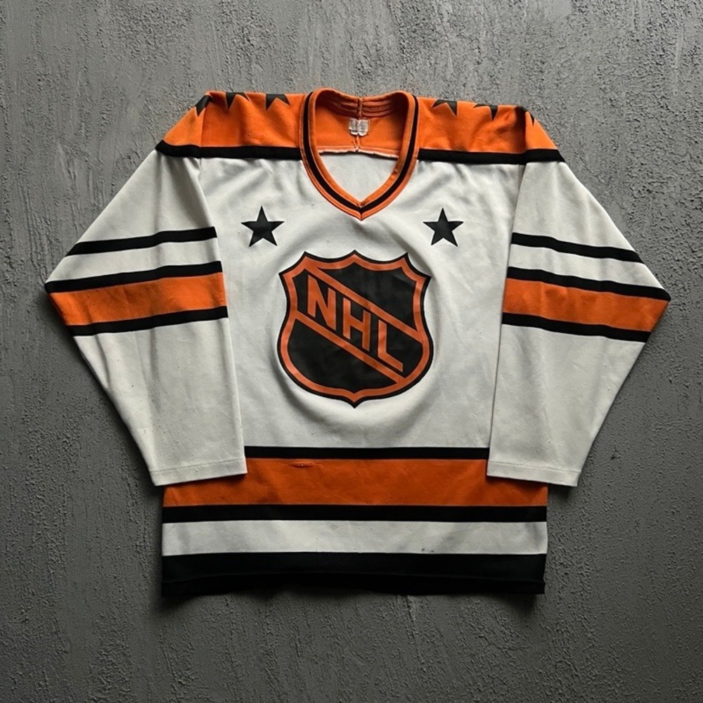 Vintage‎ NHL All Stars Hockey Jersey Medium White 1980s CCM